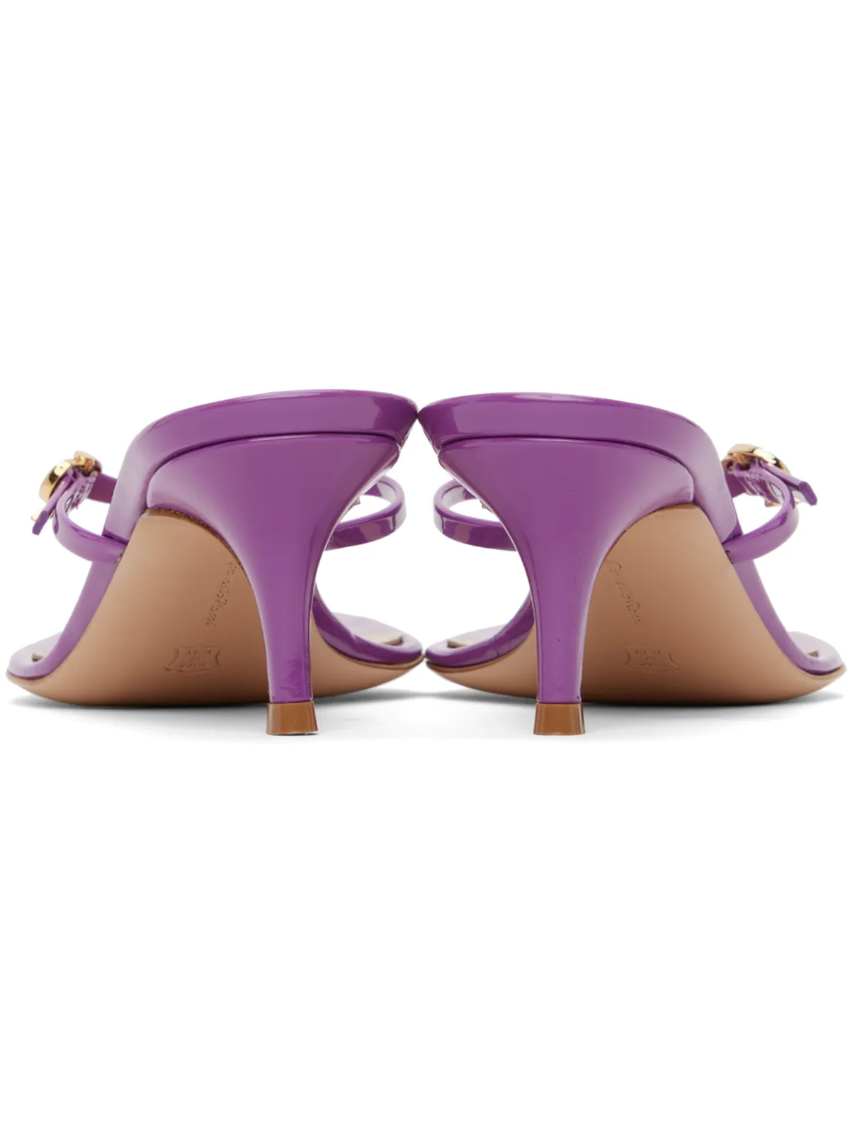 Gianvito Rossi Ribbon Thong 55 ヒールサンダル - 画像2