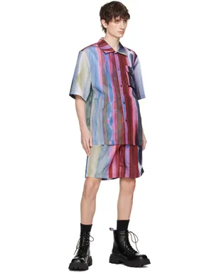 Feng Chen Wang レインボー ショートパンツ - サムネイル4