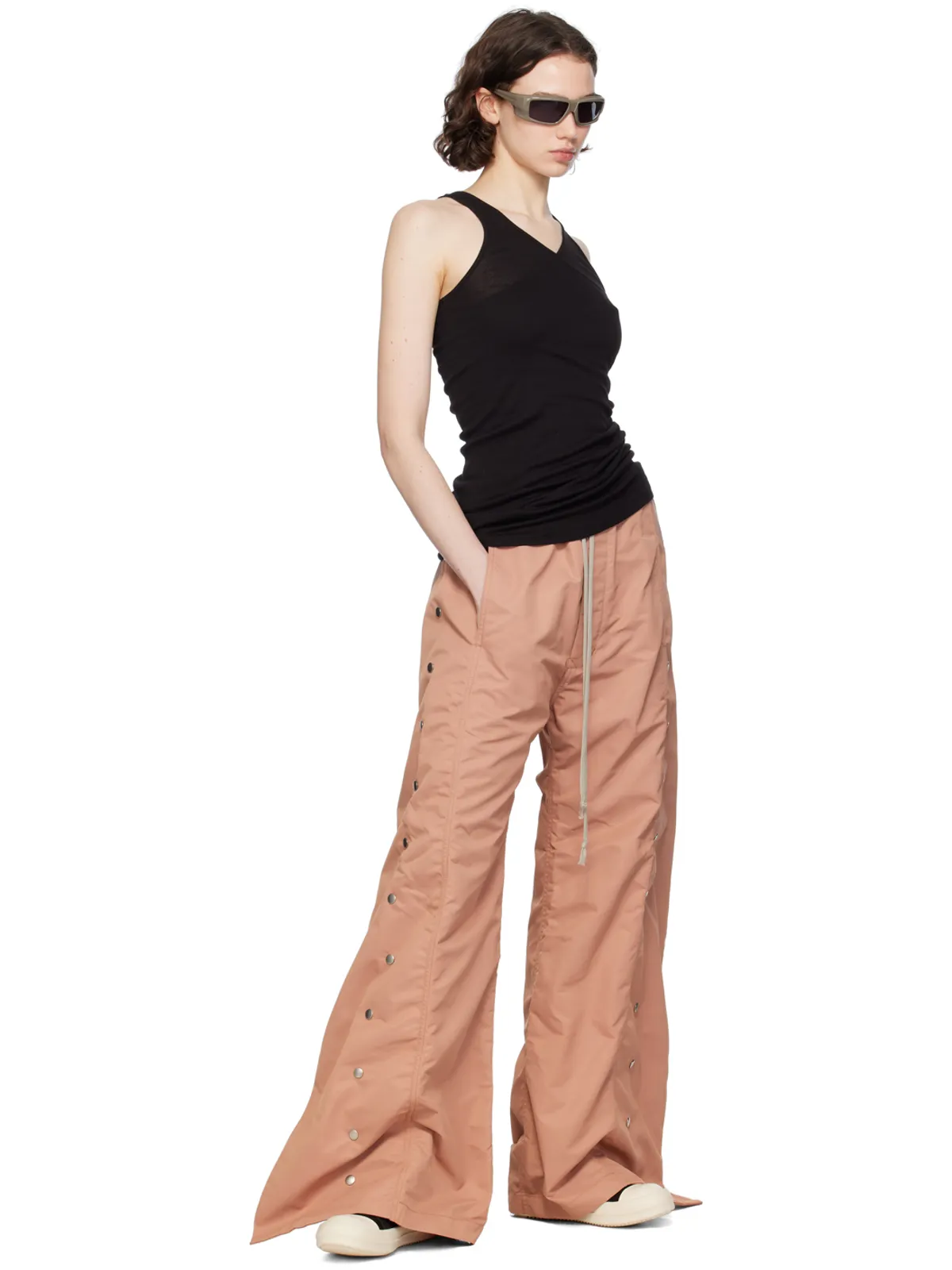 Rick Owens DRKSHDW Double Ziggy Banana タンクトップ - 画像4