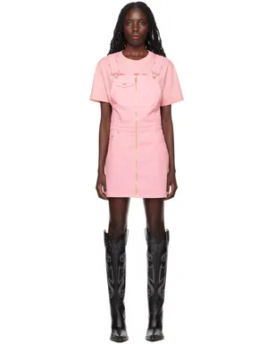 Moschino Jeans デニム ポケット ミニワンピース - サムネイル1