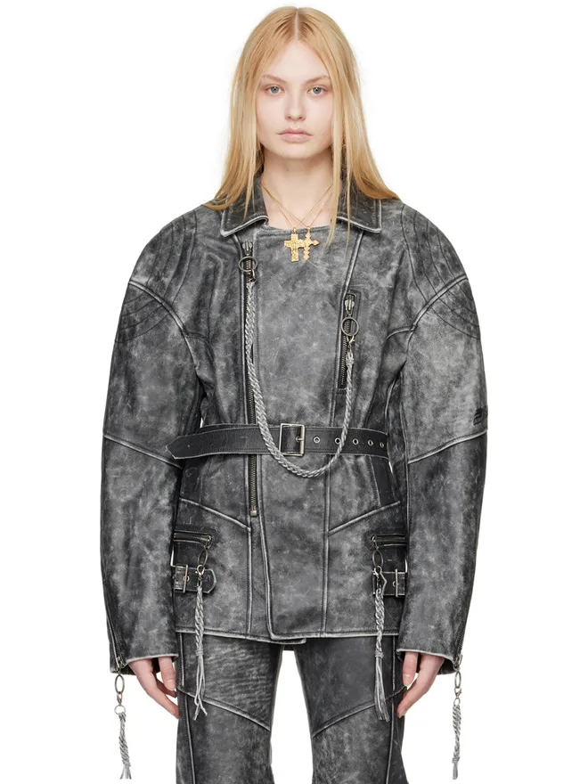 KNWLS KNWLS Nihil Moto レザージャケットの商品画像