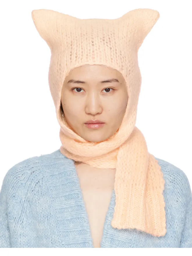 Maison Margiela Maison Margiela フェード モヘア マフラー ビーニーの商品画像