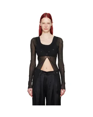 Alexander Wang リブ カーディガン - サムネイル1