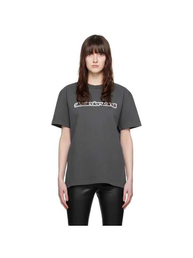 Alexander Wang Alexander Wang ロゴプリント Tシャツの商品画像