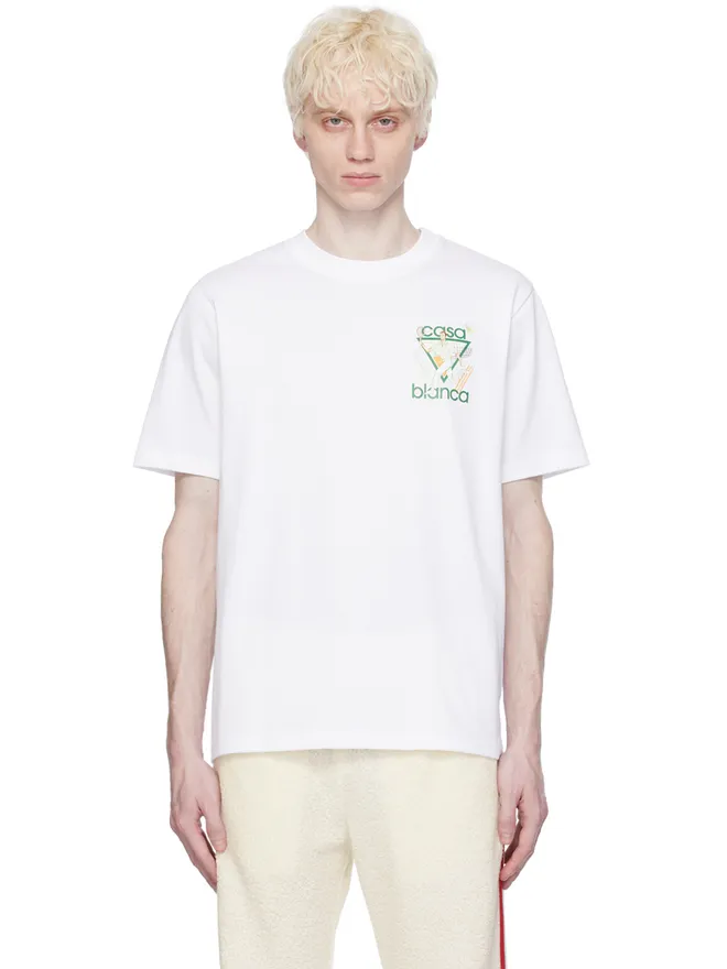 Casablanca Casablanca SSENSE限定 Le Jeu Tシャツの商品画像