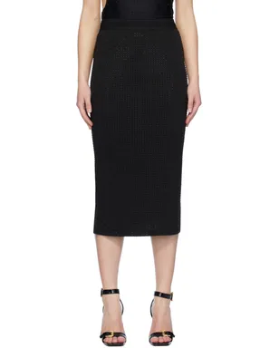 Versace Jeans Couture ラインストーン ミディアムスカート - サムネイル1