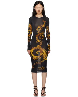 Versace Jeans Couture プリント ミディアムワンピース - サムネイル1