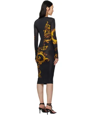 Versace Jeans Couture プリント ミディアムワンピース - サムネイル3