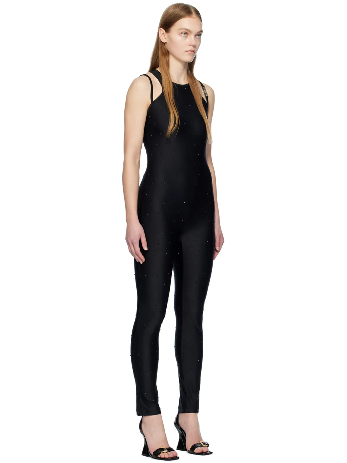 Versace Jeans Couture ラインストーン ジャンプスーツ - 画像2