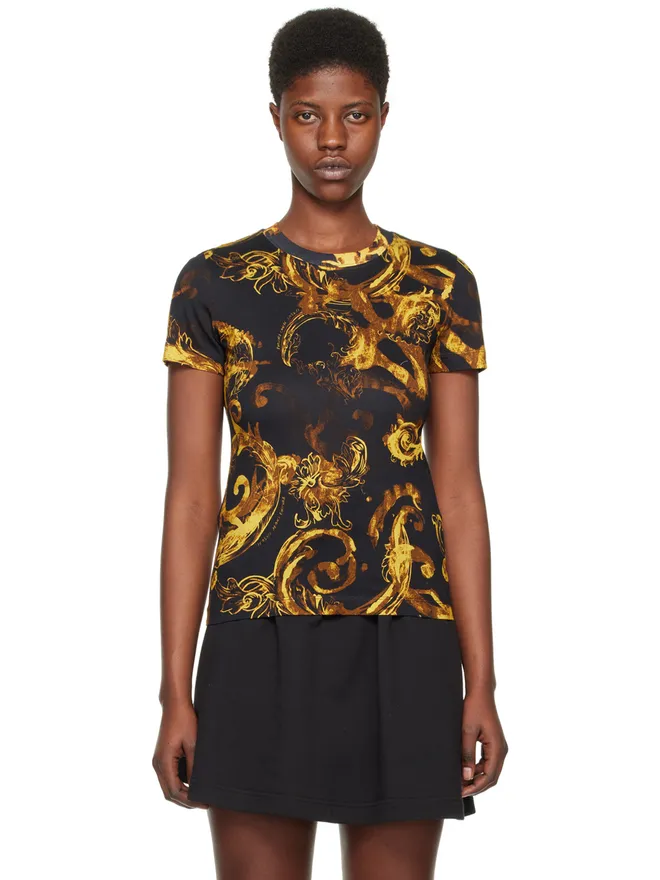 Versace Jeans Couture Versace Jeans Couture Watercolor Couture Tシャツの商品画像