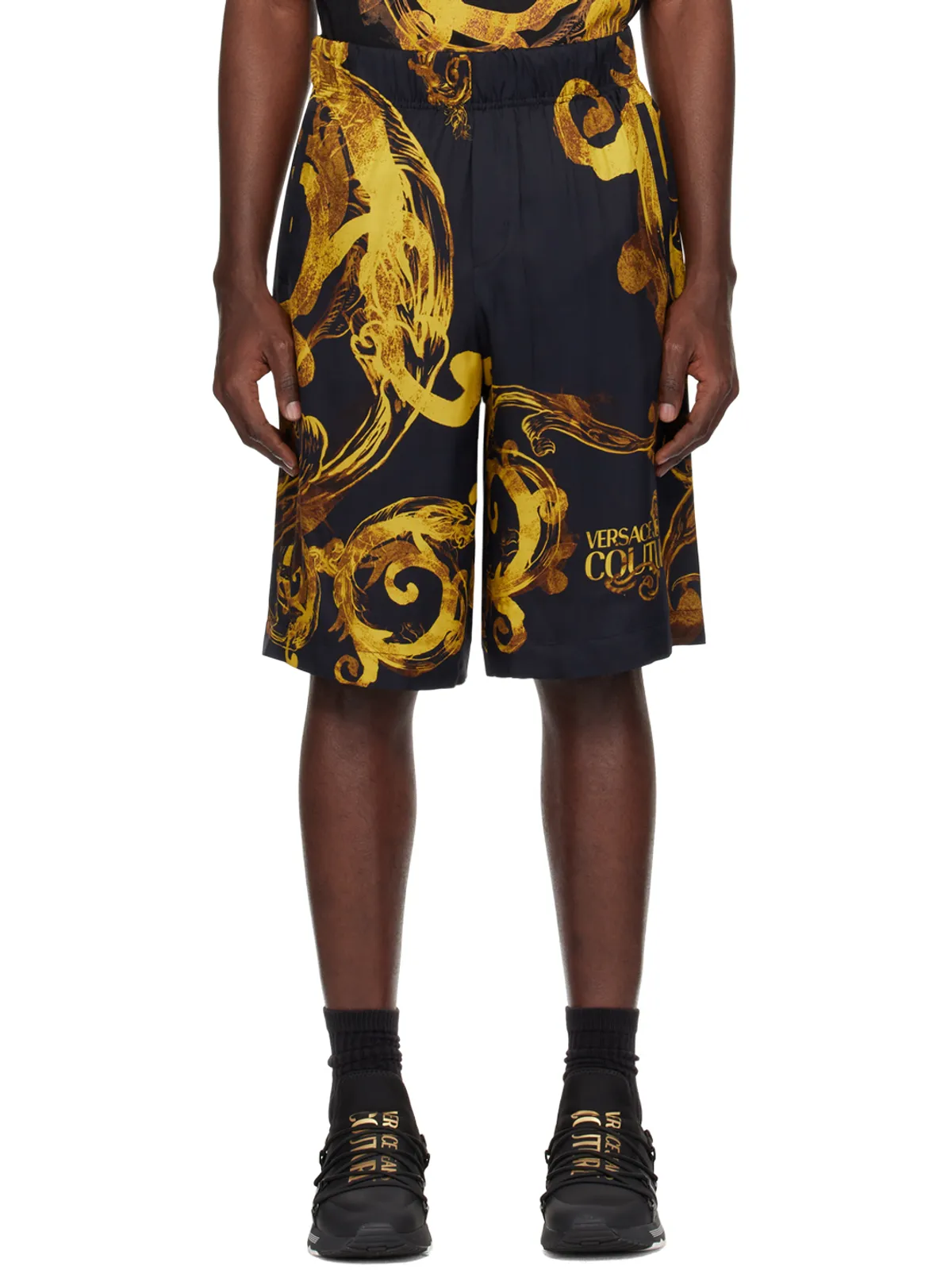 Versace Jeans Couture Watercolor Couture ショートパンツ - 画像1