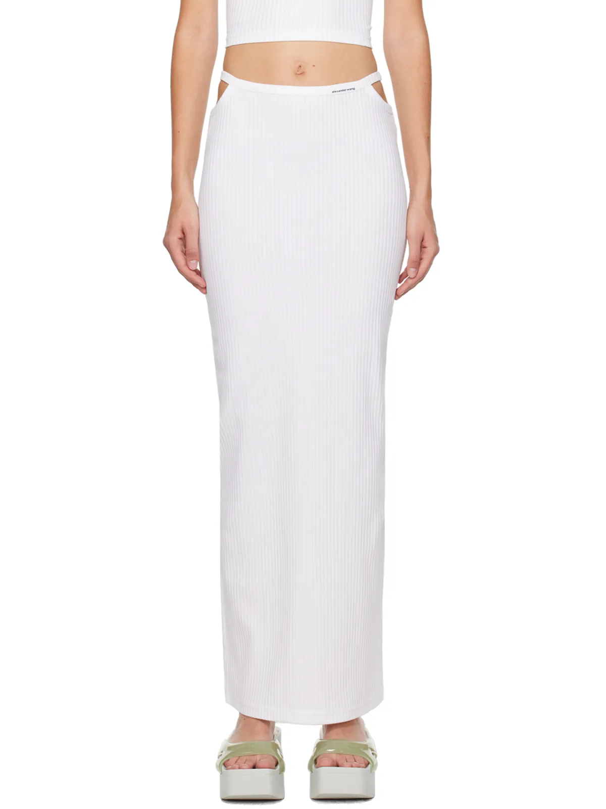 alexanderwang.t カットアウト マキシスカート - 画像1