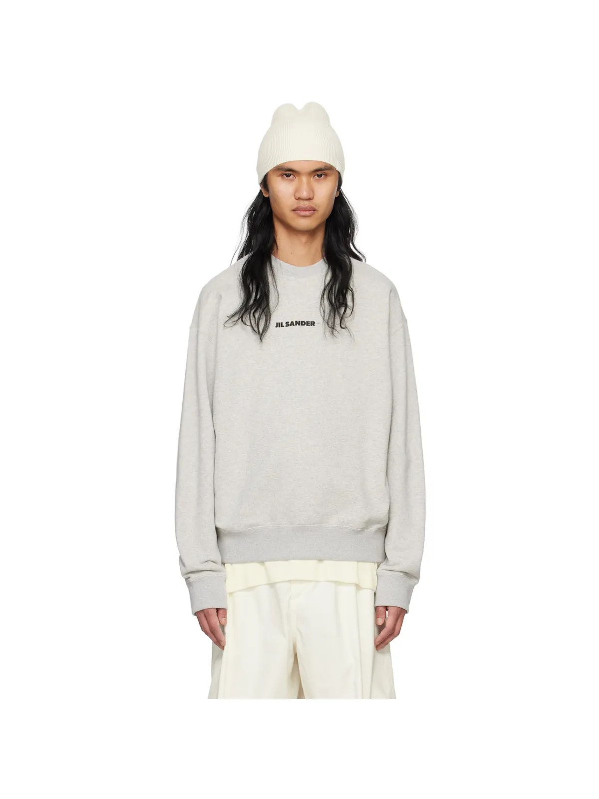 Jil Sander オーバーサイズ スウェットシャツ - 画像1