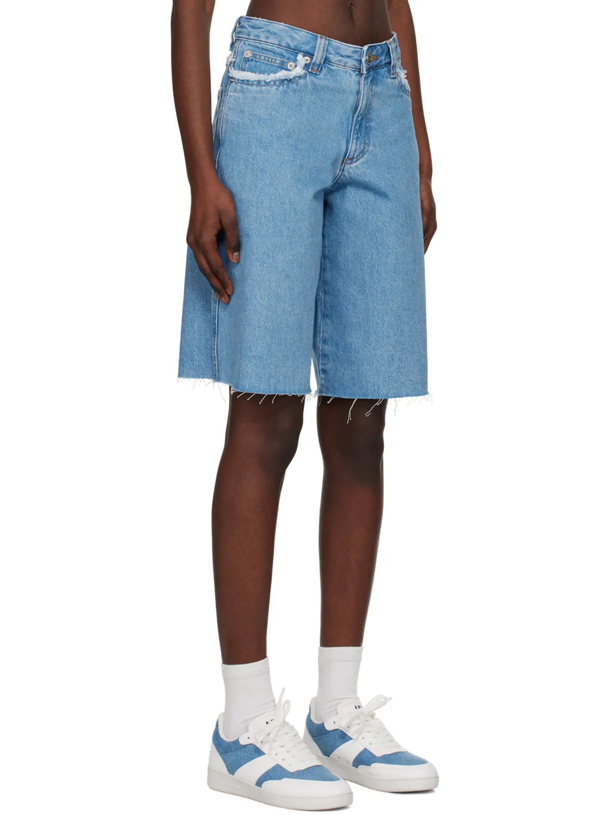 A.P.C. Beverly デニムショートパンツ - 画像2
