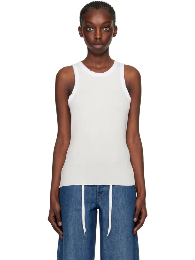 A.P.C. A.P.C. Natacha Ramsay-Leviエディション ホワイト Lemaitre タンクトップの商品画像