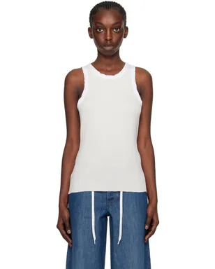A.P.C. Natacha Ramsay-Leviエディション ホワイト Lemaitre タンクトップ - サムネイル1