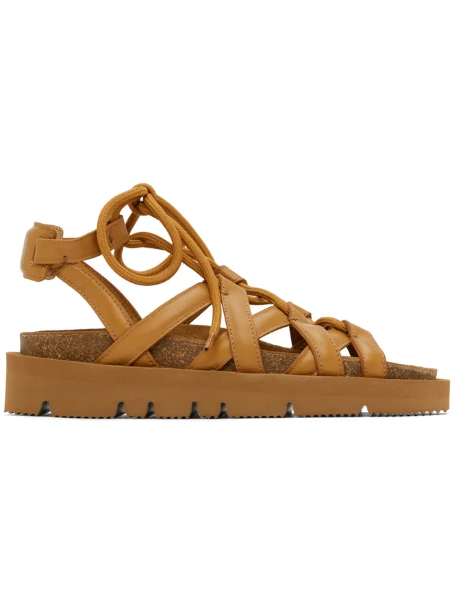 A.P.C. A.P.C. Natacha Ramsay-Leviエディション タン Iliade サンダルの商品画像