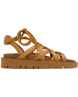 A.P.C. Natacha Ramsay-Leviエディション タン Iliade サンダル - サムネイル1
