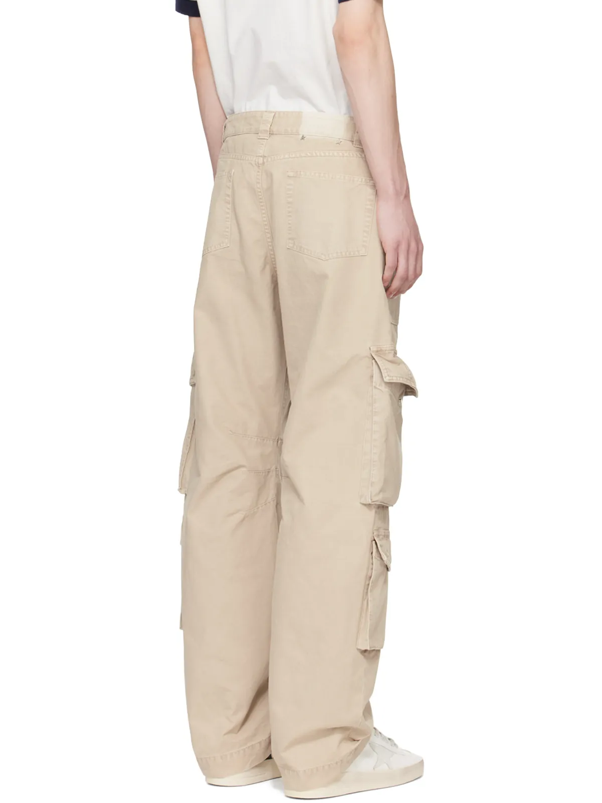 Golden Goose ベージュ ポケット カーゴパンツ - 画像3