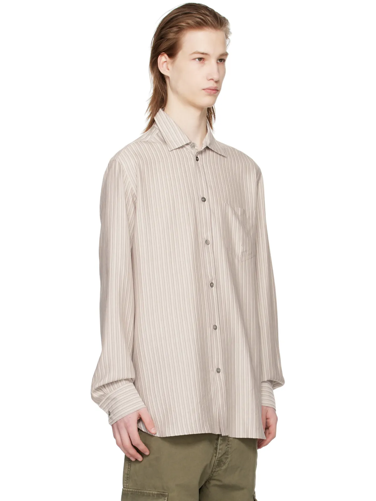 Golden Goose ストライプ シャツ - 画像2
