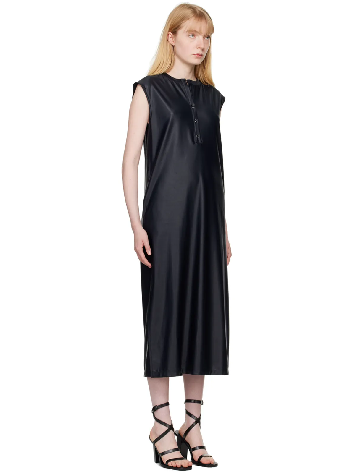 MM by Max Mara ラウンドネック ミディアムワンピース - 画像2