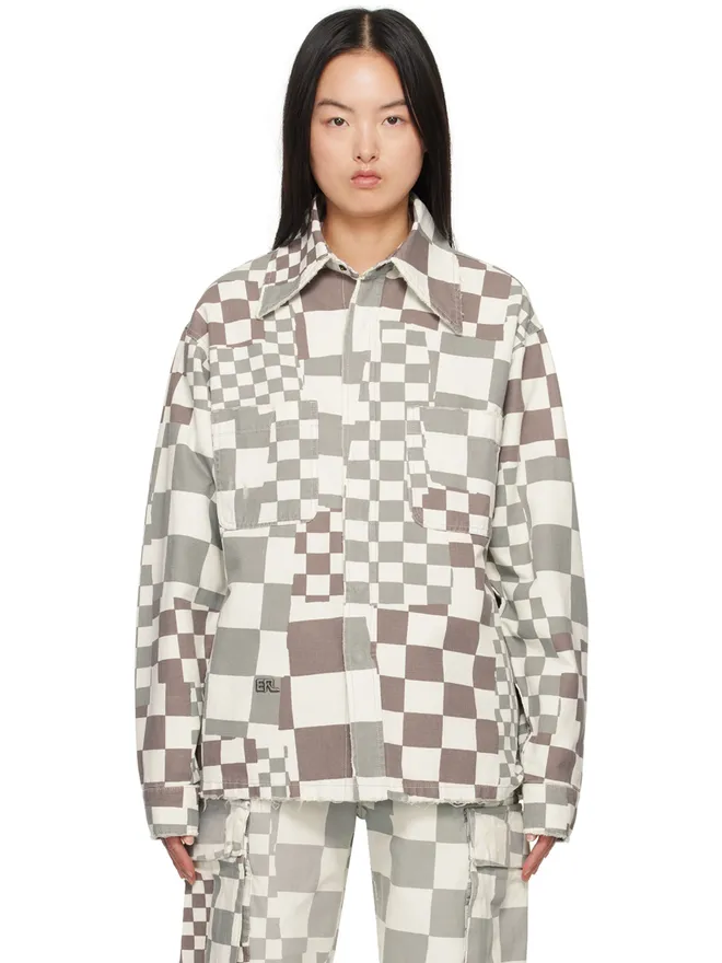 ERL ERL ブロックチェック ジャケットの商品画像