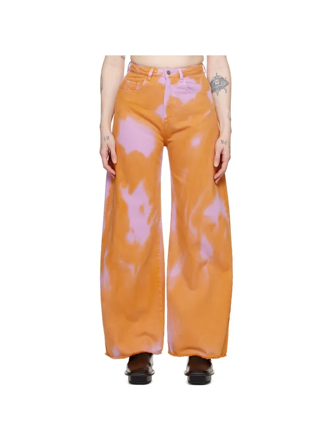 Marques ' Almeida Marques ' Almeida タイダイ ボーイフレンド ジーンズの商品画像
