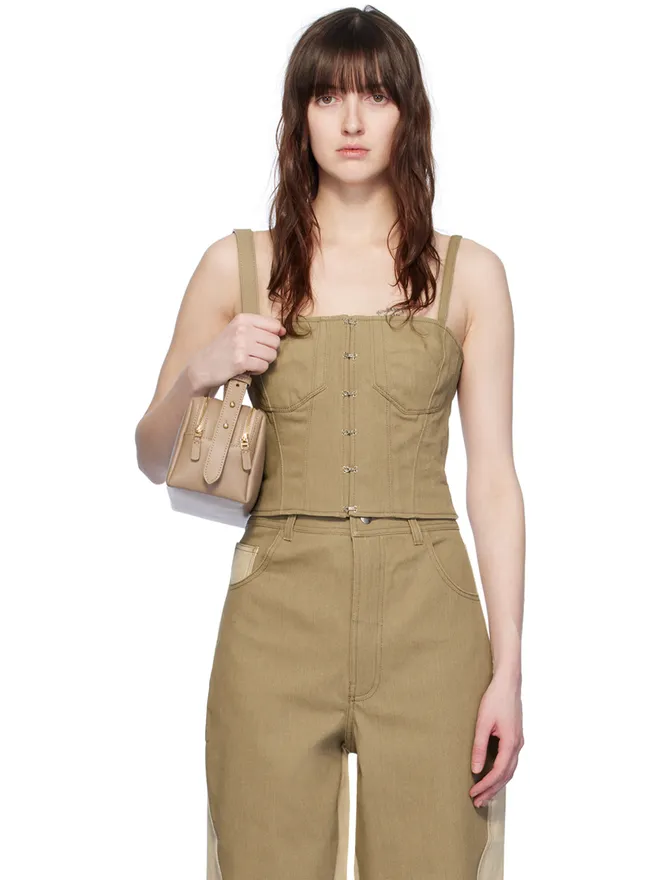 Elleme Elleme パネル デニム トップスの商品画像