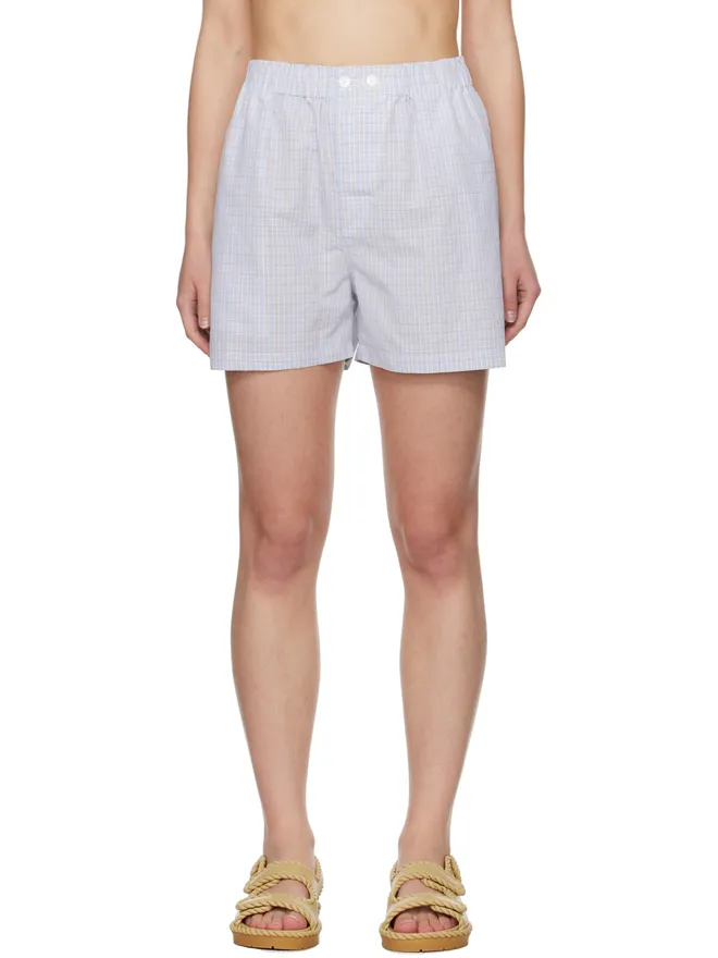 Bottega Veneta Bottega Veneta チェック ショートパンツの商品画像