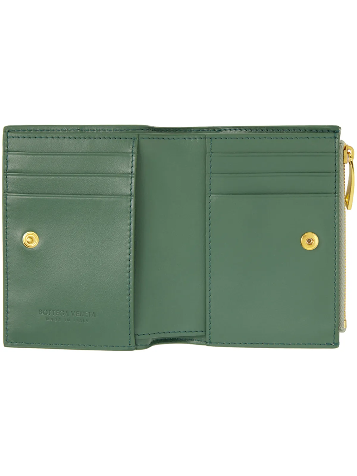 Bottega Veneta スモール Cassette ジッパー 二つ折り財布 - 画像3