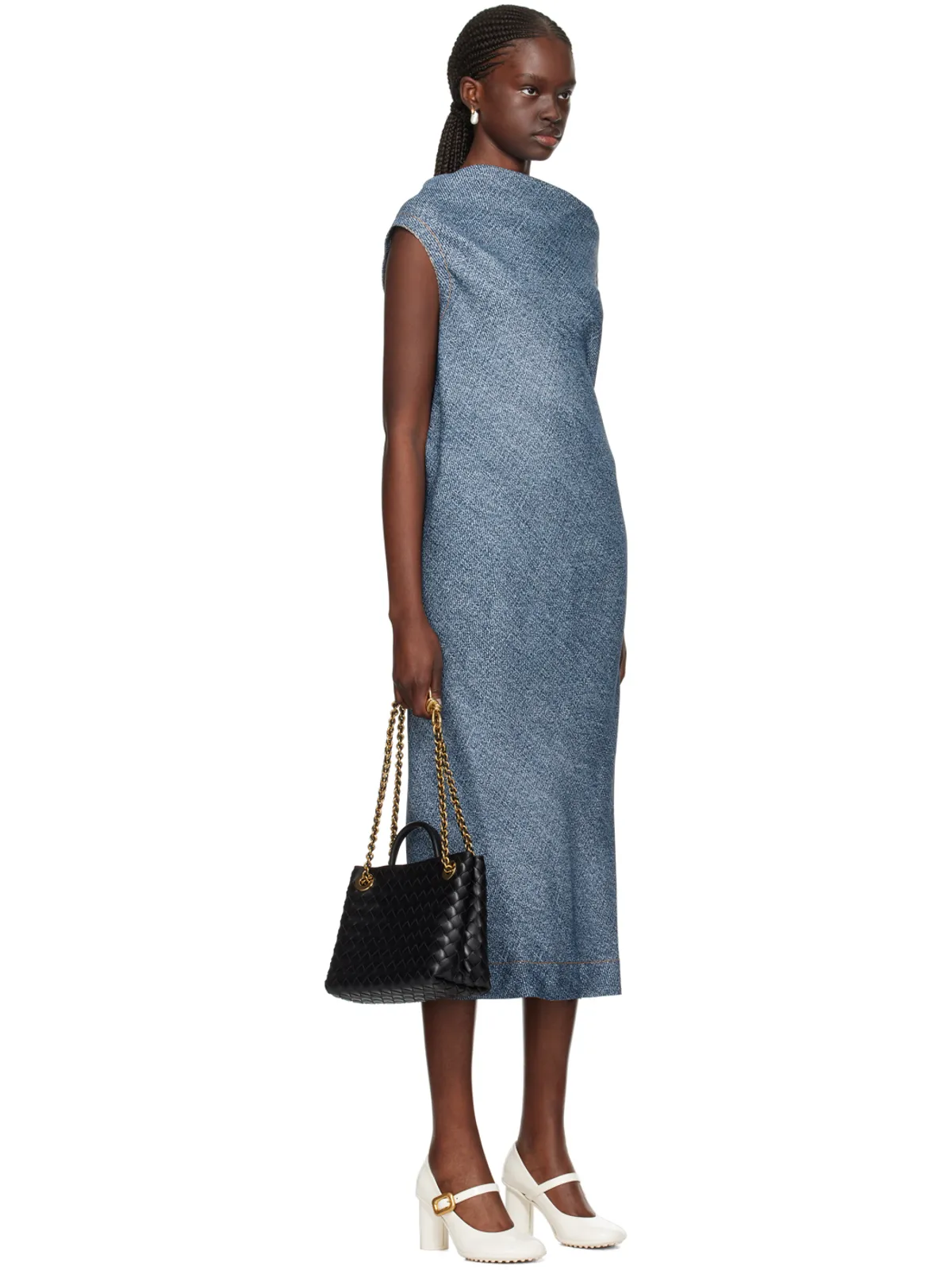 Bottega Veneta プリント ミディアムワンピース - 画像2