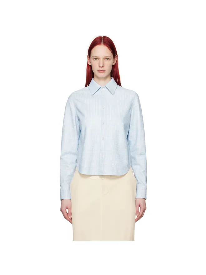 Bottega Veneta Bottega Veneta プリント レザー シャツの商品画像