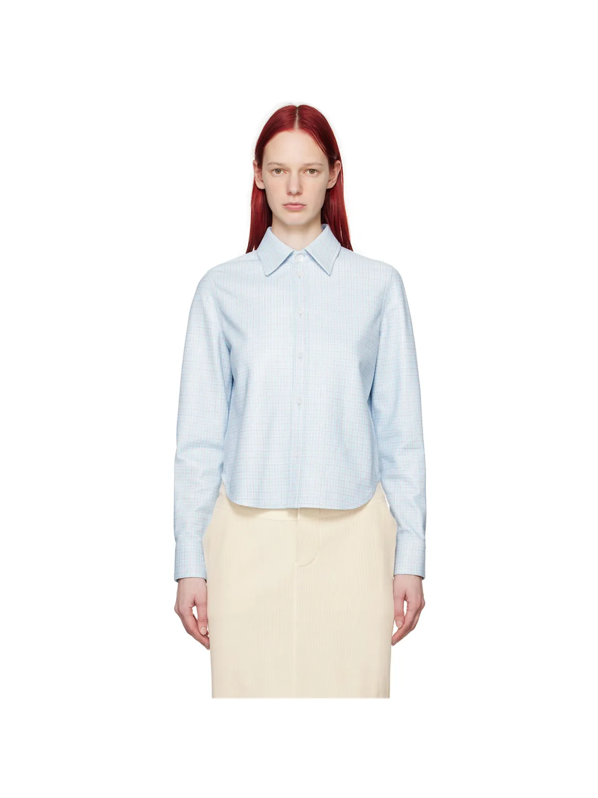 Bottega Veneta プリント レザー シャツ - 画像1