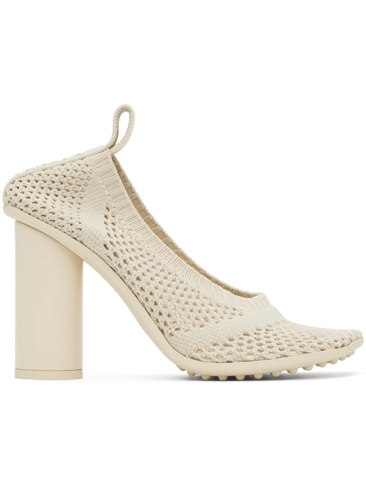 Bottega Veneta ベージュ Atomic Pump ヒール - 画像1