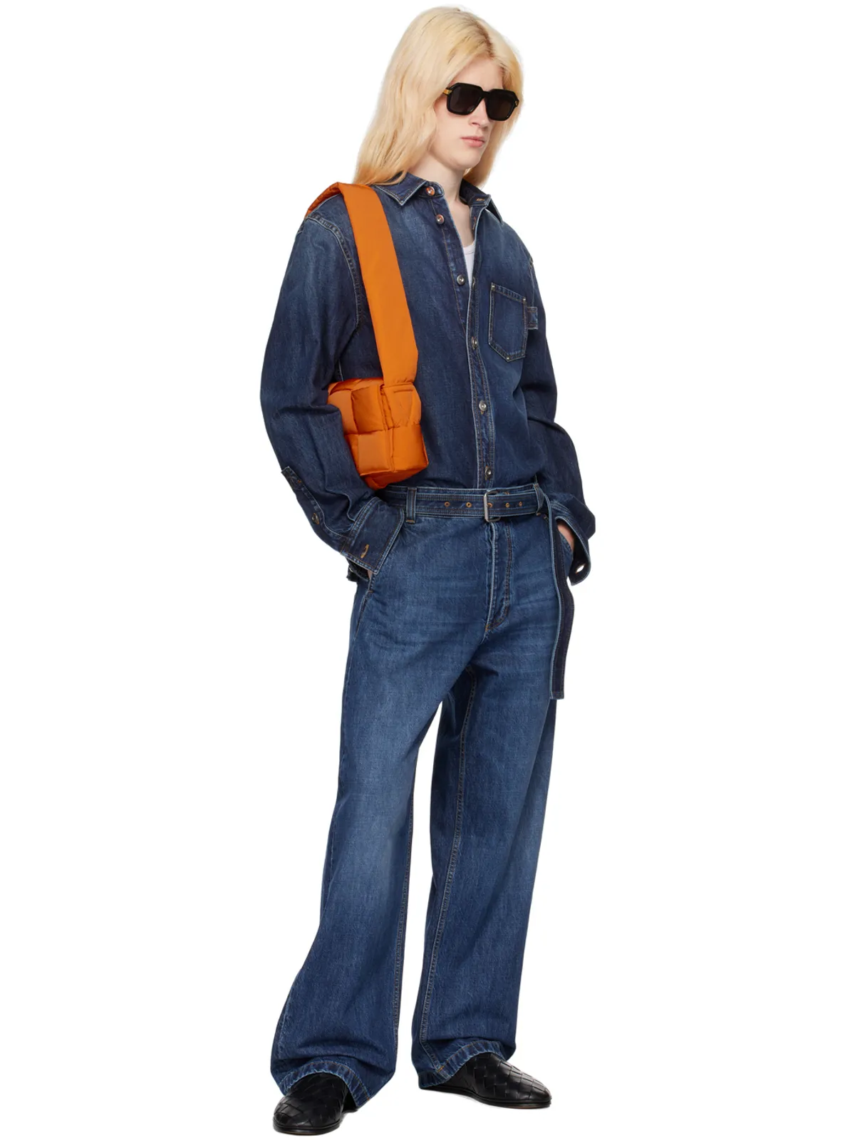 Bottega Veneta スモール Padded Tech Cassette バッグ - 画像4