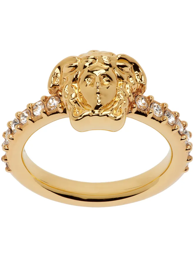 VERSACE VERSACE ゴールド La Medusa リングの商品画像