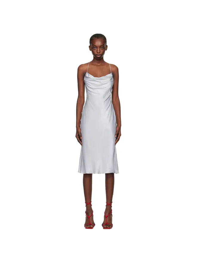 Dion Lee Dion Lee リベット カウルネック ミディアムドレスの商品画像
