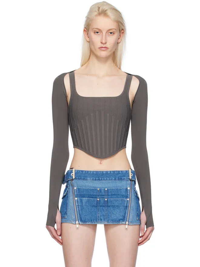 Dion Lee Dion Lee Ventral Compact Corset トップスの商品画像