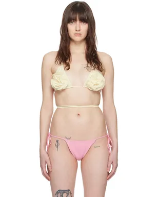Magda Butrym フローラル ビキニトップ - サムネイル1