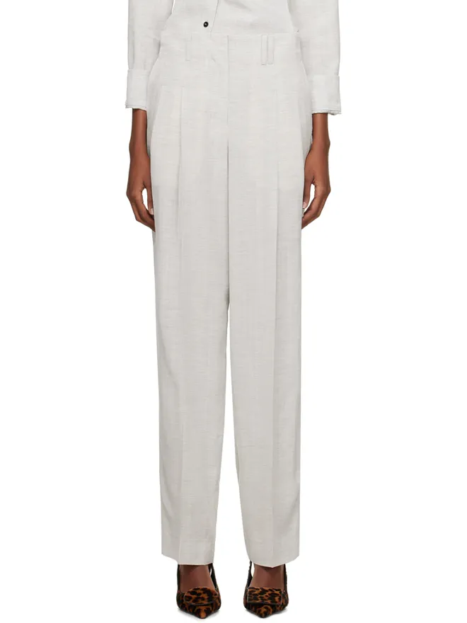 JACQUEMUS JACQUEMUS Les Sculpturesコレクション ブラック Le pantalon Titolo トラウザーズの商品画像