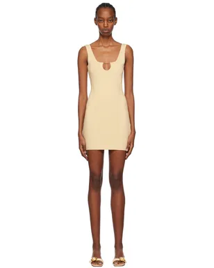 JACQUEMUS Les Classiquesコレクション ブラック La mini robe Sierra ミニドレス - サムネイル1