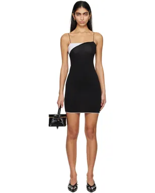 JACQUEMUS Les Sculpturesコレクション ブラック La mini robe Aro ミニドレス - サムネイル1