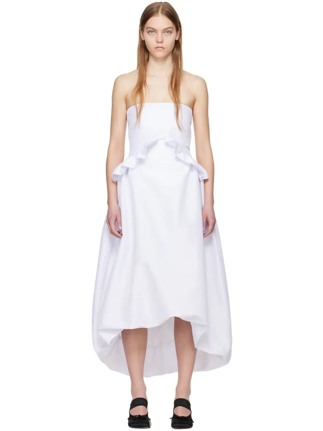 KIKA VARGAS KIKA VARGAS SSENSE限定 Jane ミディアムドレスの商品画像