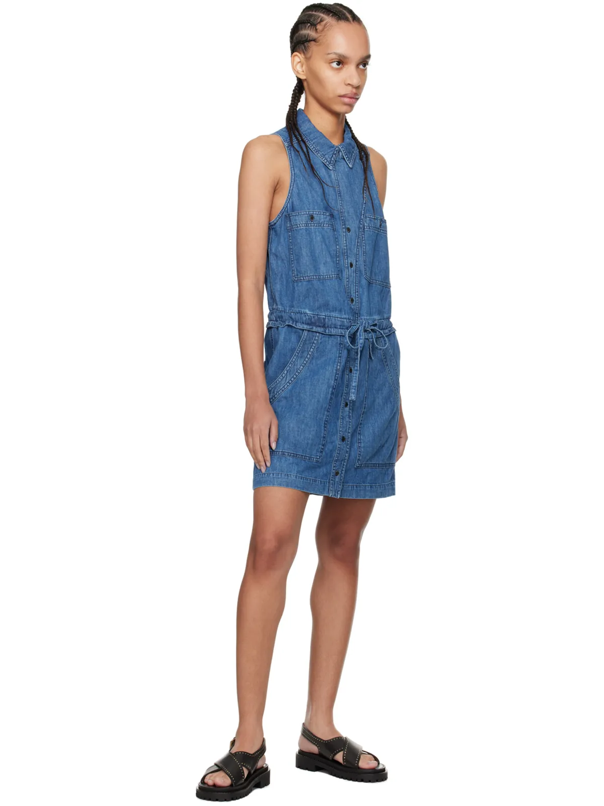 Isabel Marant Etoile Ines ミニワンピース - 画像4