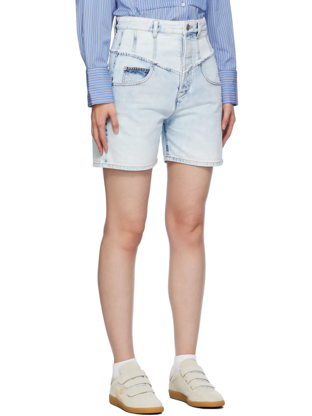 Isabel Marant Oreta デニムショートパンツ - 画像2
