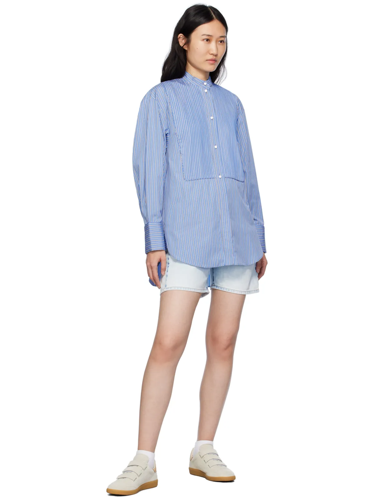 Isabel Marant Oreta デニムショートパンツ - 画像4