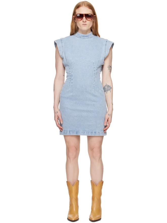 Isabel Marant Isabel Marant Nina デニム ミニワンピースの商品画像
