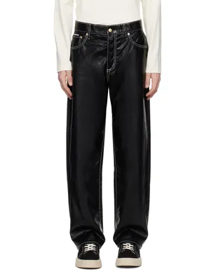 EYTYS Benz フェイクレザー トラウザーズ - サムネイル1