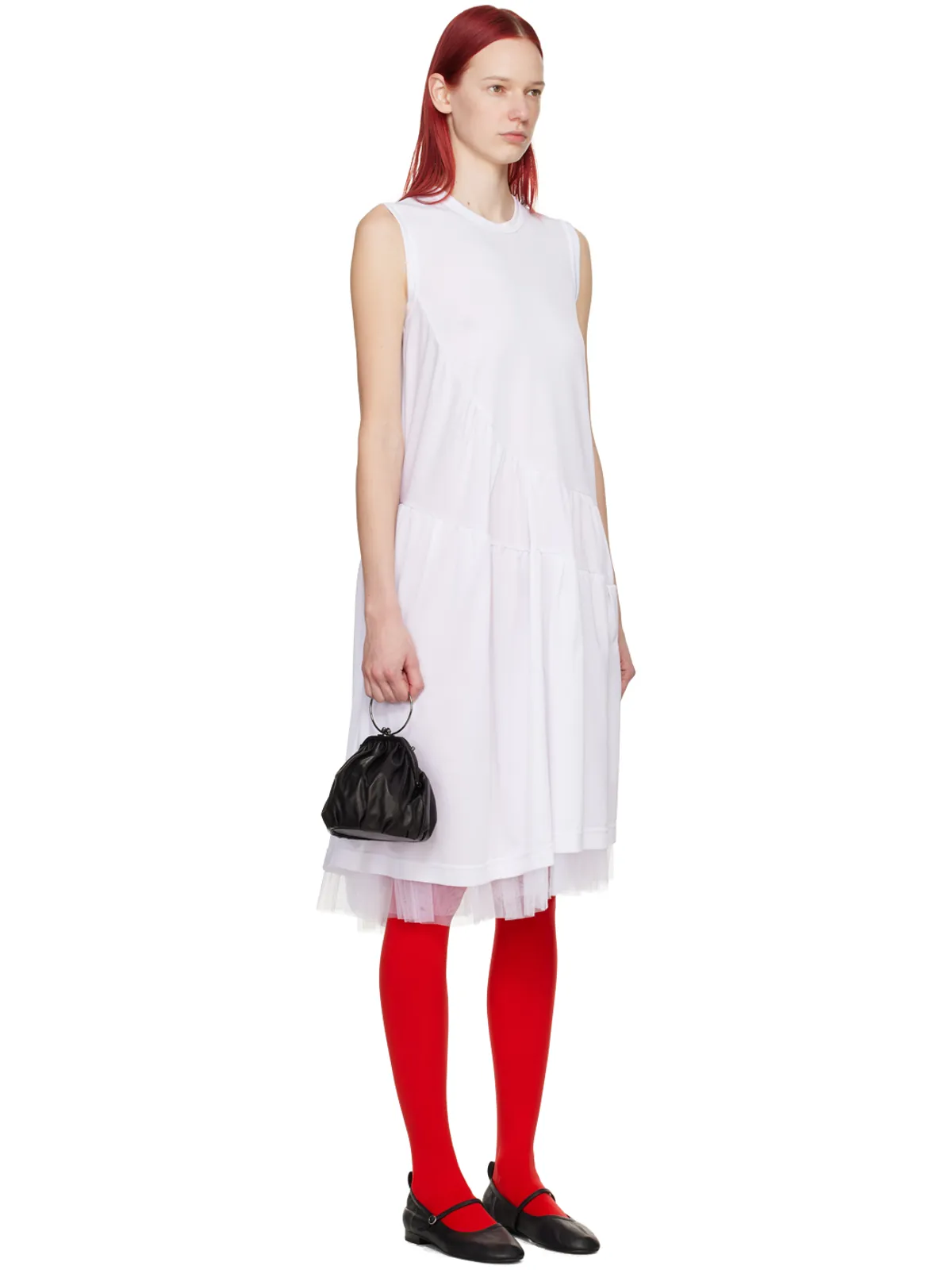 Comme des Garçons Comme des Garçons ラッフル ミディアムワンピース - 画像2
