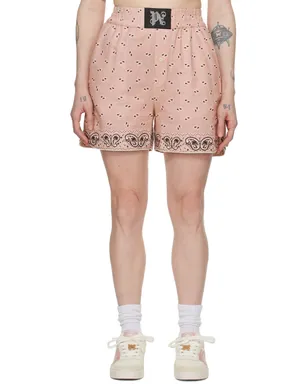 Palm Angels ペイズリー ショートパンツ - サムネイル1